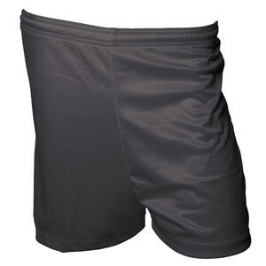 Precision Childrens/Kids Micro-Stripe Football Shorts / Black